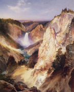 Great Falls Of Yellowstone - Thomas Moran