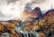 Pass At Glencoe  Scotland - Thomas Moran
