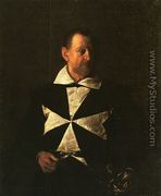 Portrait of Alof de Wignacourt 1608 - (Michelangelo) Caravaggio