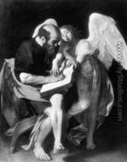 St. Matthew and the Angel 1602 - (Michelangelo) Caravaggio