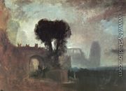 Archway With Trees By The Sea - Joseph Mallord William Turner