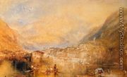 Brunnen  From The Lake Of Lucerne - Joseph Mallord William Turner