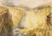 Fall Of The Trees  Yorkshire - Joseph Mallord William Turner