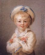 A Boy as Pierrot 1776-80 - Jean-Honore Fragonard