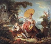 The Musical Contest 1754 - Jean-Honore Fragonard