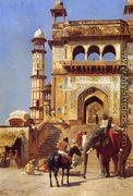 Before A Mosque - Edwin Lord Weeks