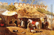 Blacksmith Shop At Tangiers - Edwin Lord Weeks