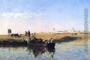 Scene At Sale  Morocco - Edwin Lord Weeks