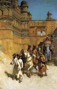 The Maharahaj Of Gwalior Before His Palace - Edwin Lord Weeks