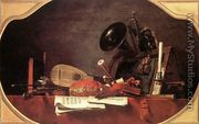 Attributes of Music 1765 - Jean-Baptiste-Simeon Chardin