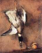 Wild Duck With A Seville Oraange - Jean-Baptiste-Simeon Chardin