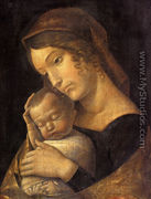 Madonna With Sleeping Child - Andrea Mantegna