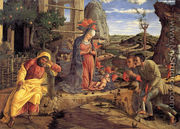 The Adoration of the Shepherds c. 1451-53 - Andrea Mantegna