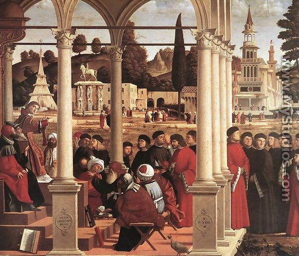 Disputation of St Stephen 1514 - Vittore Carpaccio