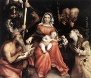 Mystic Marriage of St Catherine 1524 - Lorenzo Lotto