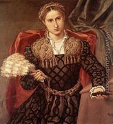 Portrait of Laura da Pola 1544 - Lorenzo Lotto