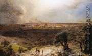 Jerusalem From The Mount Of Olives - Frederic Edwin Church