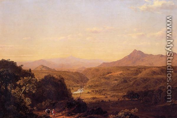 Scene Among The Andes - Frederic Edwin Church