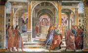 Expulsion Of Joachim From The Temple - Domenico Ghirlandaio