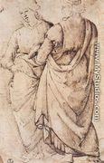 Study Of Two Women 1486 - Domenico Ghirlandaio