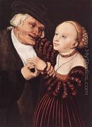 Old Man and Young Woman - Lucas The Elder Cranach