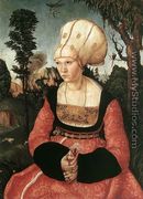 Portrait of Anna Cuspinian c. 1502 - Lucas The Elder Cranach
