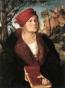 Portrait Of Dr  Johannes Cuspinian - Lucas The Elder Cranach