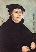 Portrait Of Martin Luther - Lucas The Elder Cranach