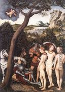 The Judgment of Paris c. 1528 - Lucas The Elder Cranach