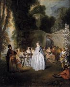 Fetes Venitiennes 1718-19 - Jean-Antoine Watteau