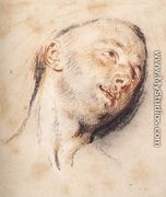Head of a Man - Jean-Antoine Watteau