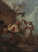 Peasant Dance - Jean-Antoine Watteau