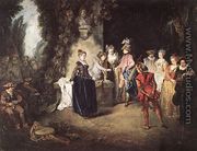The French Comedy 1714 - Jean-Antoine Watteau