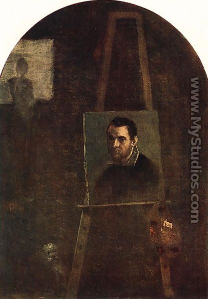 Self-Portrait c. 1604 - Annibale Carracci