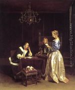 Woman Reading a Letter 1660-62 - Gerard Ter Borch