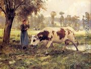 Cows At Pasture - Julien Dupre