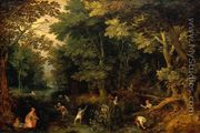 Latona And The Lycian Peasants - Jan The Elder Brueghel