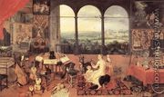The Sense of Hearing 1618 - Jan The Elder Brueghel