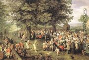 Wedding Banquet - Jan The Elder Brueghel