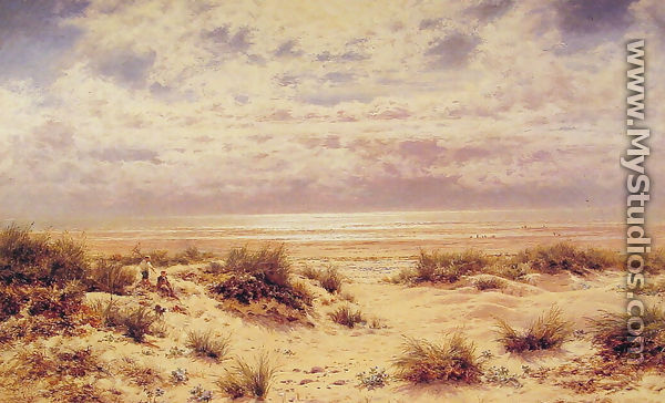 Low Tide On The South Coast - Benjamin Williams Leader