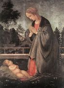 Adoration of the Child c. 1483 - Filippino Lippi