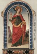 St Lucy - Filippino Lippi