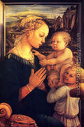 Virgin With Chilrden - Filippino Lippi