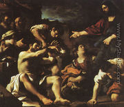 Raising Of Lazarus 1619 - Giovanni Francesco Guercino (BARBIERI)