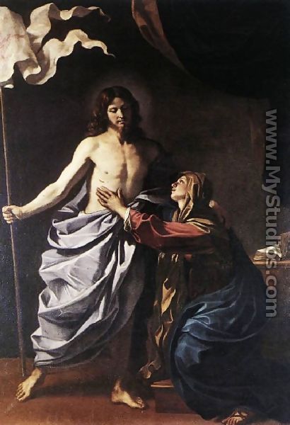 The Resurrected Christ Appears To The Virgin 1629 - Giovanni Francesco Guercino (BARBIERI)