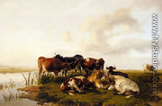 The Lowland Herd - Thomas Sidney Cooper