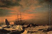 Ice Dwellers Watching The Invaders - William Bradford