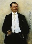 Portrait Of The Painter Karl Strathmann - Lovis (Franz Heinrich Louis) Corinth