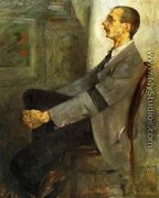 Portrait Of The Painter Walter Leistilow - Lovis (Franz Heinrich Louis) Corinth