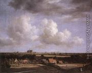 Landscape with a View of Haarlem 1670-75 - Jacob Van Ruisdael